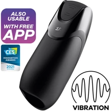 Смарт-мастурбатор с вибрацией Satisfyer Men Vibration+, 2 мотора, 14 режимов, водонепроницаемый: Для кого Для мужчин