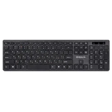 Клавиатура REAL-EL Comfort 7080 Black USB (EL123100007): Подключение проводное