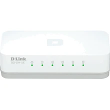 Сетевой коммутатор D-Link GO-SW-5E: Порты только Fast Ethernet (10/100)
