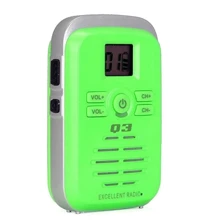 Рация носимая Luiton Q-3 UHF 1800 mAh Green: Тип рация аналоговая