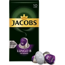 Кофе в капсулах Jаcobs Lungo Intenso 8 10x5.2 г (8711000371244): Вид напитка Кофе в капсулах
