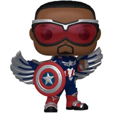Игровая фигурка Funko POP! Marvel Captain America Brave New World 11.5 см серии Капитан Америка Чудесный новый мир (75990): Тип Игровая фигурка