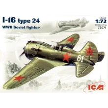 Модель ICM Советский истребитель И-16 тип 24 (ICM72071): Производитель ICM