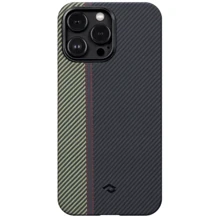 Чехол для iPhone Pitaka MagEZ Case 3 Fusion Weaving Overture (FO1401PM) for iPhone 14 Pro Max: Цвет серый