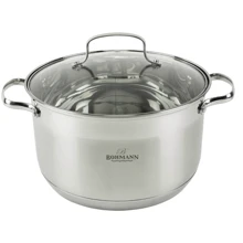 Кастрюля Bohmann с крышкой 24 см 6.6 л (1275-6,6-BH): Тип Традиционная