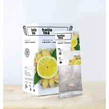 Чай Hello Tea трав'яний Імбир-лимон 20х3 г у фільтр-пакетах (4820230480016): undefined undefined