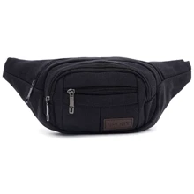 Мужская поясная сумка Monsen черная (C1HSSA0547bl-black): Пол Мужской