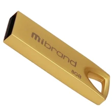 USB-флешка Mibrand 8GB Puma USB 2.0 Gold (MI2.0/PU8U1G): Стандарт USB USB 2.0