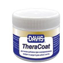 Добавка Davis TheraCoat дієтична для вовни собак та котів 75г (58062): Виробник Davis Veterinary