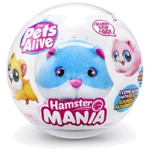 Інтерактивна м'яка іграшка Pets & Robo Alive S1 Забавний хом'ячок блакитний (9543-1): Тип животное