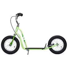 Самокат Yedoo MAU V 4+ (green-light): Количество колес 2