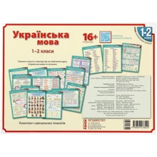 Українська мова. 1-2 класи. Комплект навчальних плакатів: Производитель Ранок