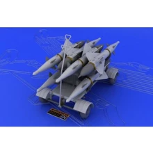 Смоляной набор Eduard Ракеты РС-2УС/AA-1 на тележке EDU-648045: Производитель Eduard
