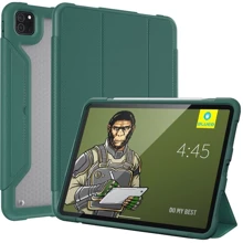Аксессуар для iPad Blueo Drop Resistance Case with Pencil mount Dark Green for iPad 10.2" 2019-2021/iPad Air 2019: Цвет зеленый