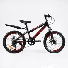 Спортивный велосипед Corso Crank 20’’ красный (CR-20820): Диаметр колес, дюймов 20