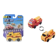 Машинка-трансформер Flip Cars 2 в 1 Автокран и Бетоновоз: Производитель Flip Cars