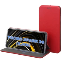 Чехол для телефонов BeCover Book Exclusive Red for Tecno Spark 20 (KJ5n) (711240): Совместимость Tecno Spark 20 (KJ5n)