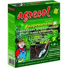 Добриво Agrecol для кореневої системи хвойних, 1.2кг (30209): Призначення Для хвойних і декоративних рослин