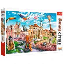 Пазл Trefl Funny Cities Дикий Рим 1000 элементов: Производитель Trefl