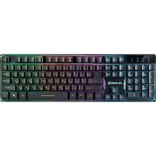 Клавиатура REAL-EL 8700 Gaming Backlit Black (EL123100015): Подключение проводное