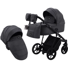 Коляска 2 в 1 Adamex Gallo Thermo GA-3 graphite: Тип коляски Универсальная коляска (2-в-1)