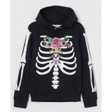 Худи H&M 3012-7573820 158-164 см черное: Тип Худи