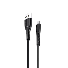 Кабель Usams USB Cable to Lightning 1m Black (US-SJ364): Тип USB-C - Lightning