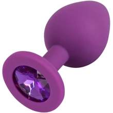 Анальна пробка Orion - Colorful Joy Jewel Purple Plug Medium: Для кого унісекс
