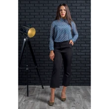 Капри FLFashion Браво НББ 1852 44 черные: Сезон Демисезон