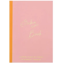 Стікербук Chiori рожевий 30 сторінок (C - R1123 stickerbook): Виробник Chiori