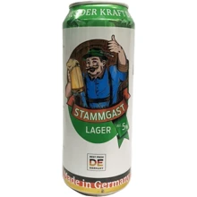 Пиво светлое Stammgast Lager ж/б 5% 0.5л (PLK4022411030847): Объем, л 0.5