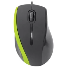 Мишка Defender MM-340 Black-Gren (52346): інтерфейс підключення USB