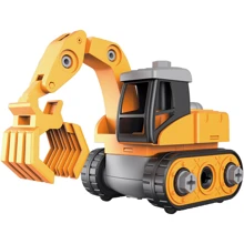 Конструктор Будівельна техніка - Грейферний навантажувач Microlab Toys (MT8903): Виробник Microlab Toys