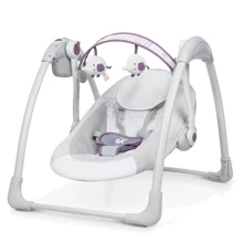 Кресло-качалка Mastela Deluxe Portable Swing Серо-фиолетовая (6505): Тип кресло-качалка