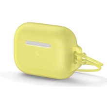 Чехол для наушников Baseus Let's Go Jelly Lanyard Case Yellow (WIAPPOD-D0Y) for Apple AirPods Pro: Тип Чехол