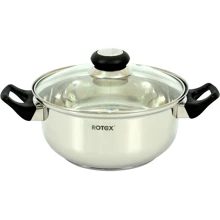 Кастрюля Rotex RC011-20 Bergamo: Тип Традиционная