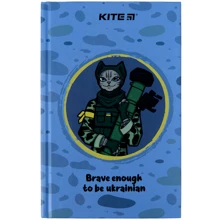 Блокнот Kite Хоробрий кіт А6 80 аркушів (K22-199-6): Виробник KITE
