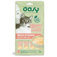 Лакомство для котов OASY CAT Сreamy крем снек с лососем (4х15) 60 г (8054329510728): Вид Паста