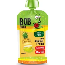 Пюре Bob Snail смузи ананас-груша-яблоко 120 г: Вид Смузи