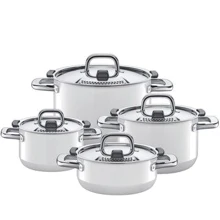 Ємність для зберігання Набір каструль з кришками Silit Nature White (4 пр) (15191511): undefined undefined