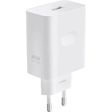 Зарядний пристрій OPPO USB Wall Charger SuperVOOC 45W White (VCB4JAEH): Особливості Быстрая зарядка