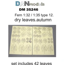 Листья папоротника DAN models Желтые, набор №12 (DAN35246): Производитель DAN models