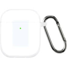 Чехол ArmorStandart Ultrathin Silicone Case With Hook Transparent (ARM59694) for Apple AirPods 2: undefined undefined