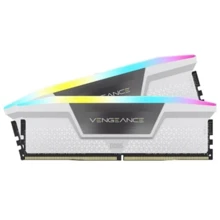 Corsair 32 GB (2x16GB) DDR5 6000 MHz Vengeance RGB White (CMH32GX5M2D6000C36W)(Оперативна пам'ять)(78686343)Stylus approved: Причина уцінки В комплекте одна планка памяти (16GB)
