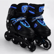Роликові ковзани Best Roller Black-Blue (105393): Колір синий