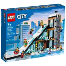 Конструктор LEGO City Горнолыжный и скалолазный центр (60366): Серия City