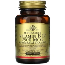 Solgar Vitamin B12 2500 mcg Солгар Витамин В12 120 таблеток: Тип Витамин B