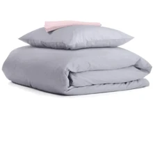 Комплект дитячої постільної білизни Cosas Ranfors Grey Dots Rose (4822052039465): Тип постельный комплект