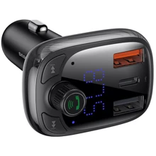 FM-трансмиттер Baseus S-13 2USB + Type-C Black: Производитель Baseus