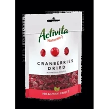 Клюква сушеная Activita Healthy Fruit 120 г (4820075509330): Вес нетто 120 г